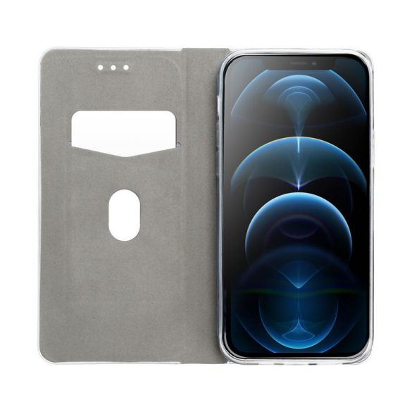 LUNA Husă tip carte Gold pentru XIAOMI Redmi NOTE 13 PRO Plus 5G argintiu