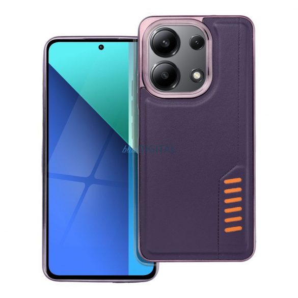 Husa MILANO pentru XIAOMI Redmi NOTE 13 4G violet inchis