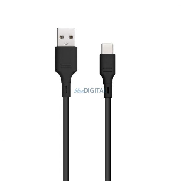 Cablu de date Blue Star - USB A la USB C 3A - negru