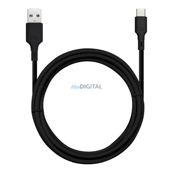 Cablu de date Blue Star - USB A la USB C 3A - negru