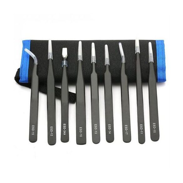 UF-TOOLS - Set de pensete ESD-9 (9 buc)