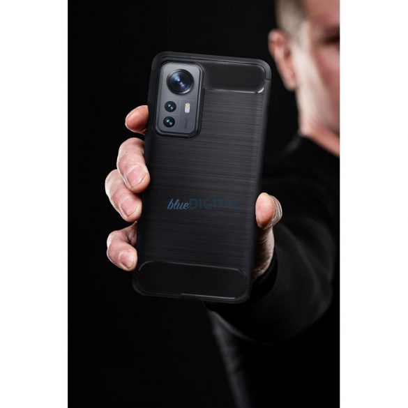 Carcasa CARBON pentru MOTOROLA G34 5G neagra