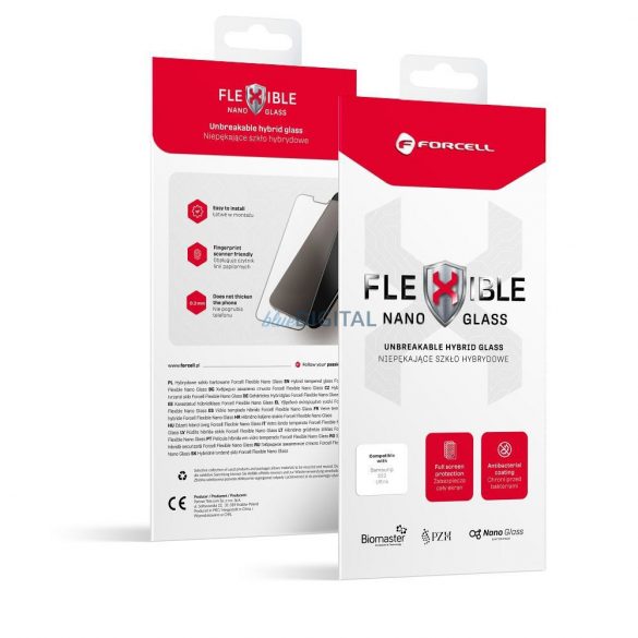 Nano sticlă flexibilă Forcell pentru XIA Redmi Note 13 5G