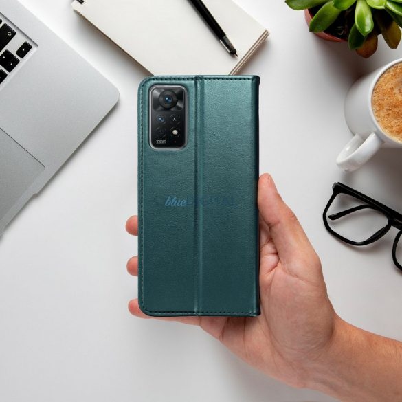 Husă carte Smart Magneto pentru HUAWEI NOVA 12s verde închis