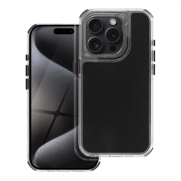 Husa MATRIX pentru IPHONE 12 / 12 Pro neagra