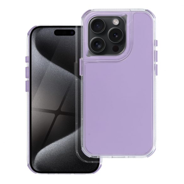 Husa MATRIX pentru IPHONE 12 / 12 Pro violet deschis