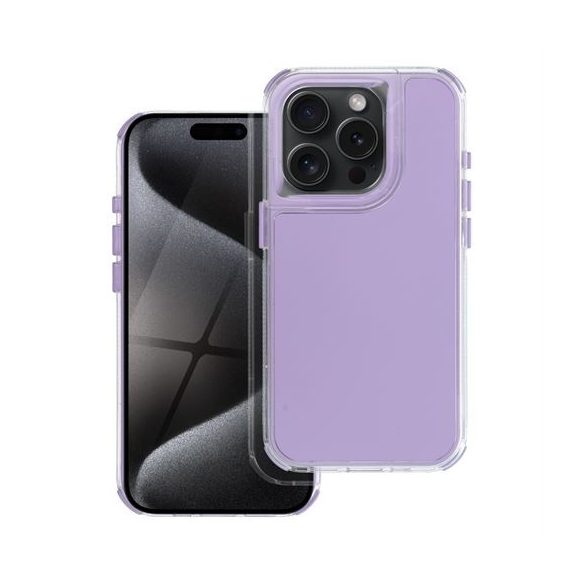 Husa MATRIX pentru IPHONE 15 Pro Max violet deschis