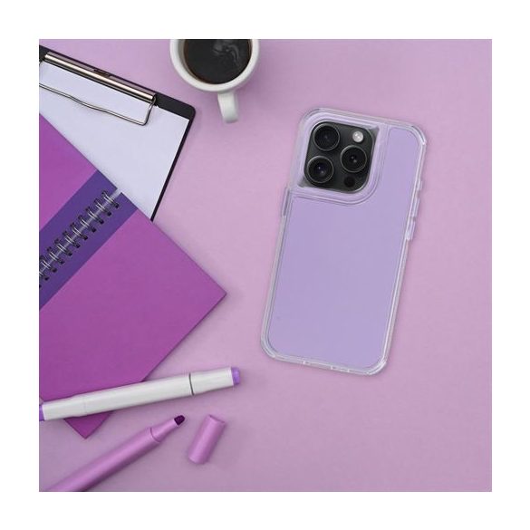 Husa MATRIX pentru IPHONE 15 Pro Max violet deschis