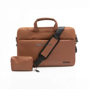 FORCELL F-PROTECT URBAN STYLE geantă pentru laptop 15,6" în maro