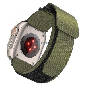 Forcell F-Design FA5 Velcro curea de înlocuire Apple Watch 38 / 40 / 41 mm - verde