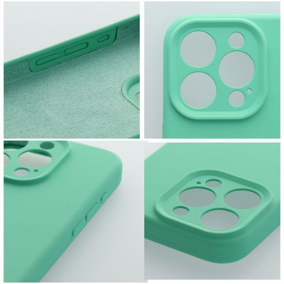 Carcasa SILICON 2mm pentru IPHONE 14 mint