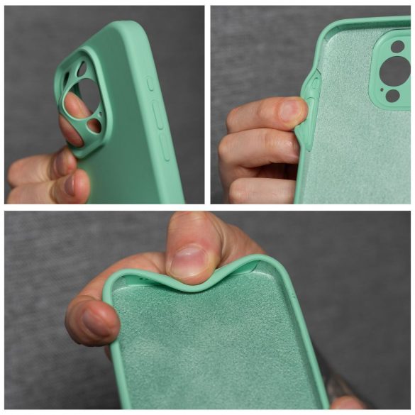 Carcasa SILICON 2mm pentru IPHONE 14 mint