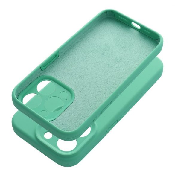 Carcasa SILICON 2mm pentru IPHONE 12 mint