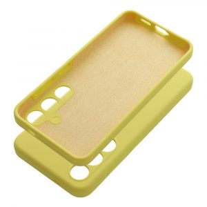 Carcasa SILICON 2mm pentru SAMSUNG A05S lemon