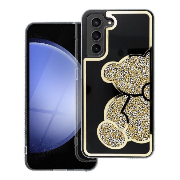 Husa TEDDY BEAR pentru SAMSUNG S22 gold