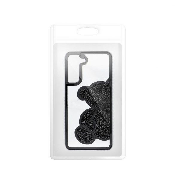 Husa TEDDY BEAR pentru SAMSUNG S20 FE / S20 FE 5G neagra