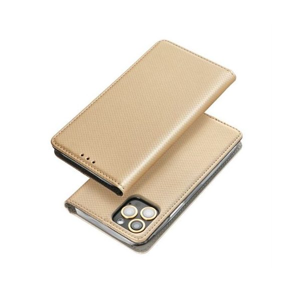 Cartea Smart Case pentru MOTOROLA MOTO Edge 50 FUSION gold