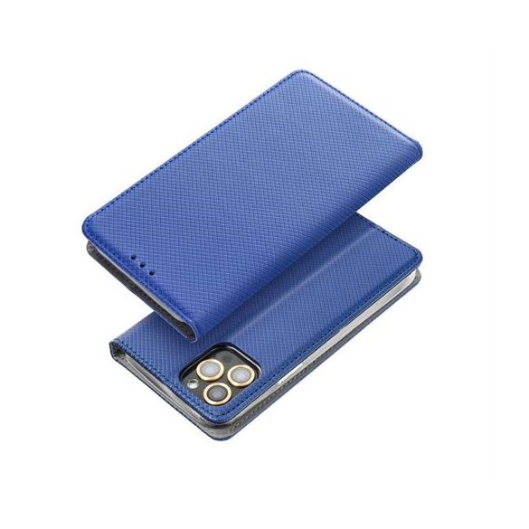 Cartea Smart Case pentru MOTOROLA MOTO Edge 50 FUSION navy