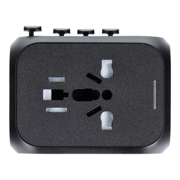 Încărcător / adaptor de călătorie SL-209PQ-2 WHOLE WORLD negru