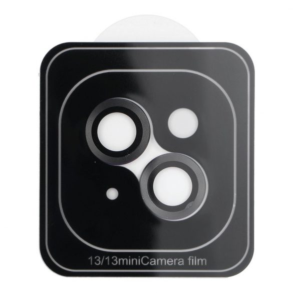 Camera PROTECTOR 9H pentru IPHONE 13 / 13 MINI negru