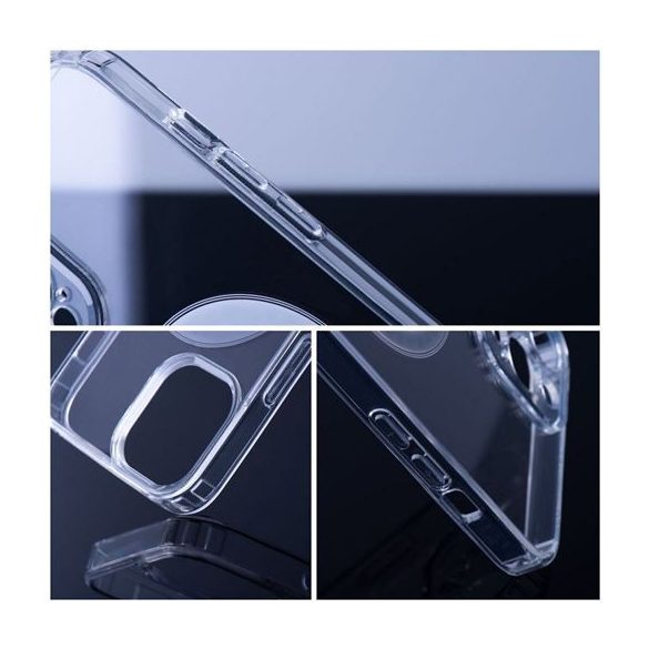 Husa CLEAR MAG COVER compatibila cu MagSafe pentru IPHONE 16 Pro Max transparenta