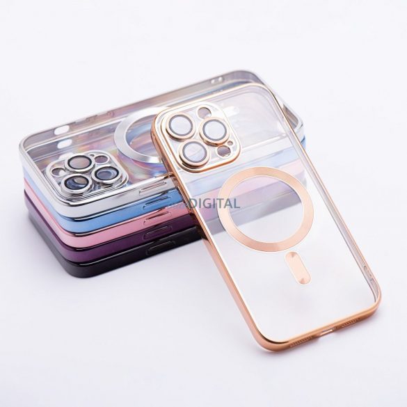 Husa ELECTRO MAG COVER compatibila cu MagSafe pentru IPHONE 16 Pro gold