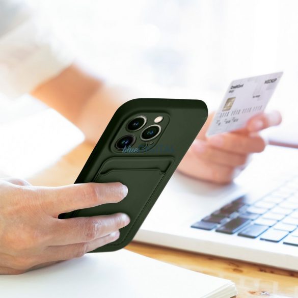 Husa CARD pentru IPHONE 16 verde