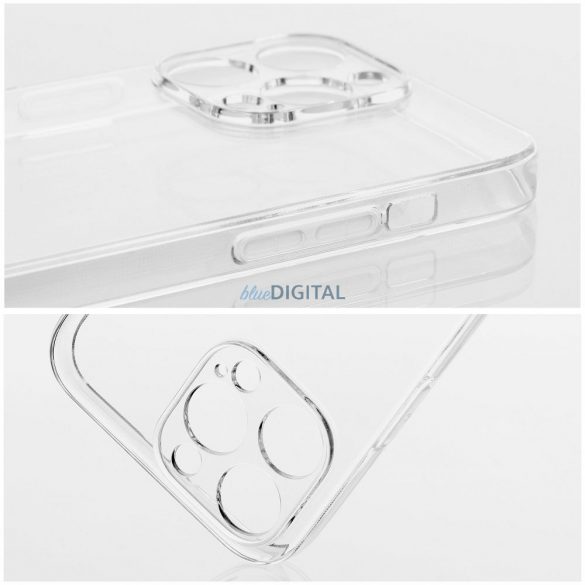 Carcasa CLEAR 2 mm pentru IPHONE 16 (protectie camera) transparenta