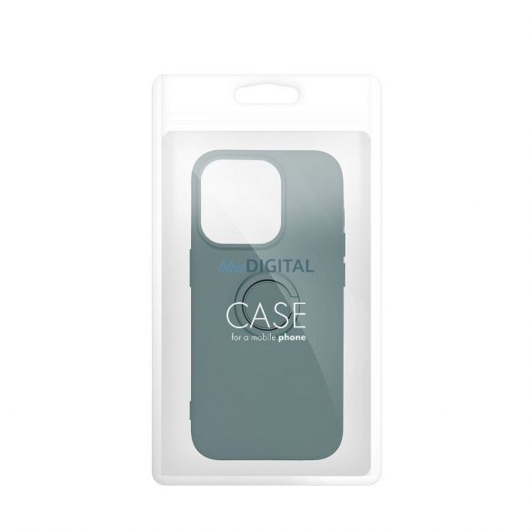 Husa SILICONE RING pentru IPHONE 16 PRO verde