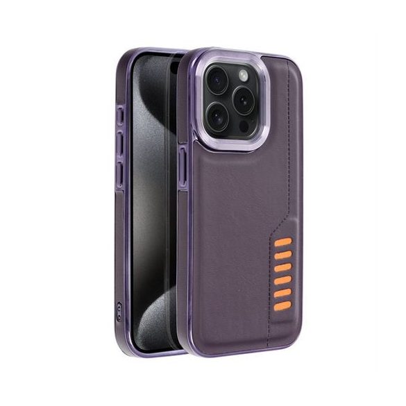 Husa MILANO pentru IPHONE 16 Pro violet inchis