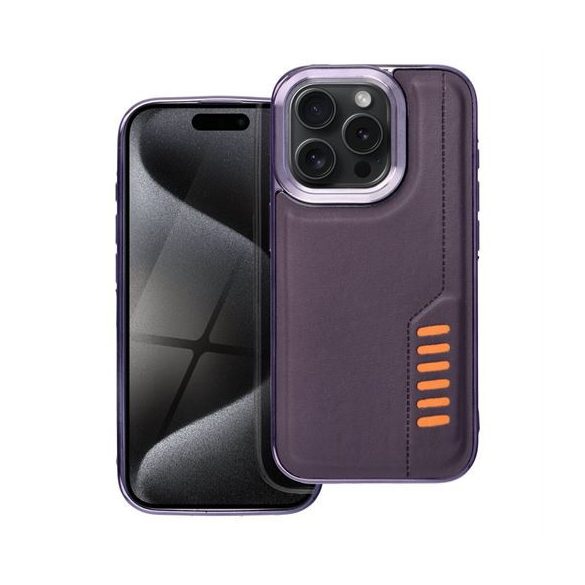 Husa MILANO pentru IPHONE 16 Pro violet inchis