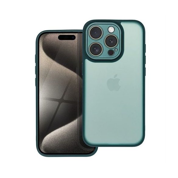 Husa VARIETE pentru IPHONE 16 verde inchis