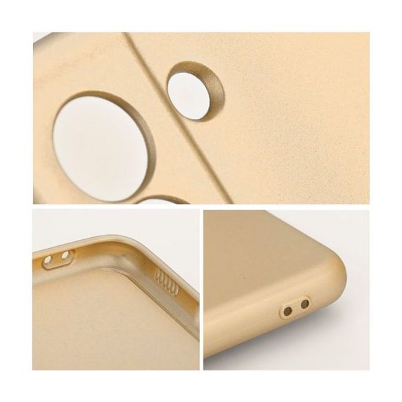 Husa METALICA pentru IPHONE 16 Pro Max aurie