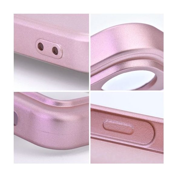 Husa METALICA pentru IPHONE 16 Plus roz