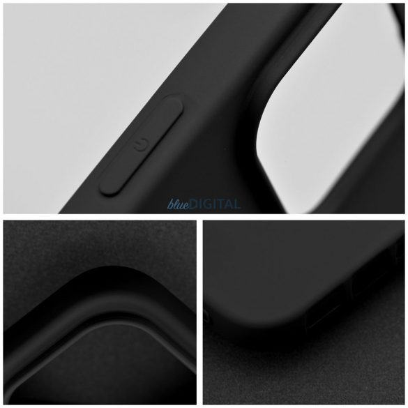 Husa SILICON pentru IPHONE 16 PRO MAX neagra