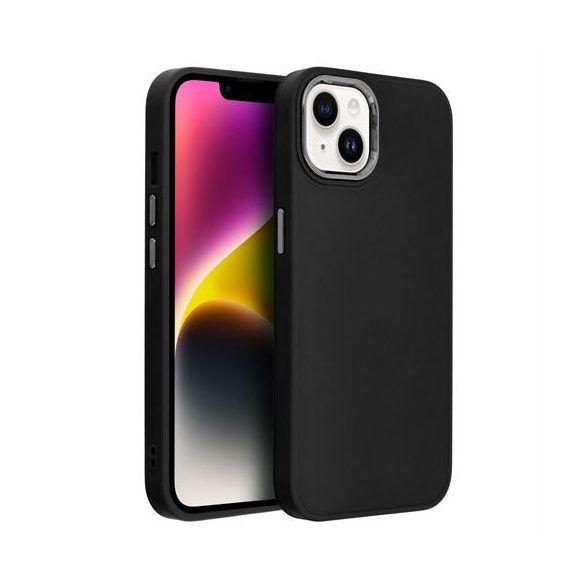 Husa FRAME pentru IPHONE 16 Pro neagra