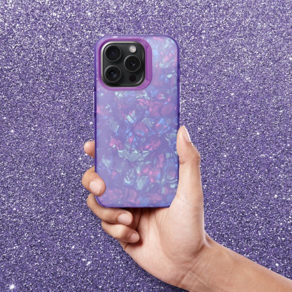 Husa TUTTI FRUTTI pentru IPHONE 16 PRO violet