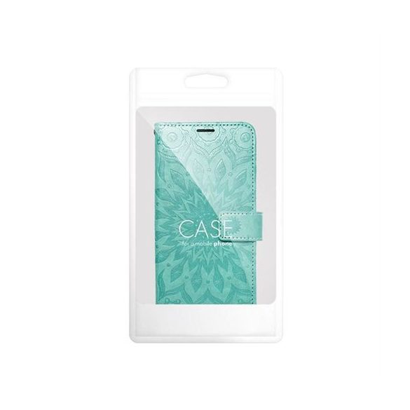 MEZZO Husă carte pentru IPHONE 16 verde mandala