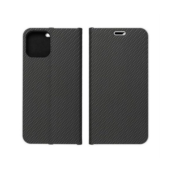 LUNA Book Carbon pentru IPHONE 16 negru