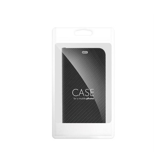 LUNA Book Carbon pentru IPHONE 16 negru