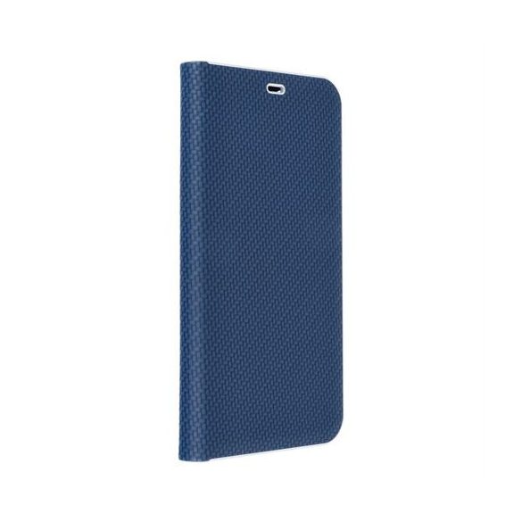 LUNA Book Carbon pentru IPHONE 16 albastru