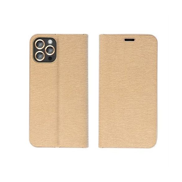 LUNA Book Gold pentru IPHONE 16 gold