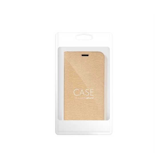 LUNA Book Gold pentru IPHONE 16 gold