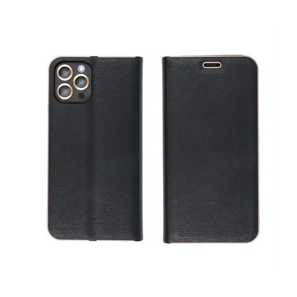 LUNA Book Gold pentru IPHONE 16 Plus negru