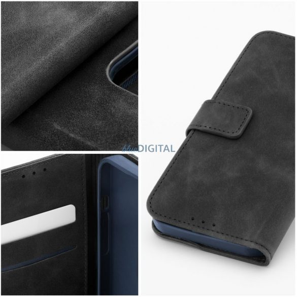 Husa TENDER Book pentru IPHONE 16 Pro neagra