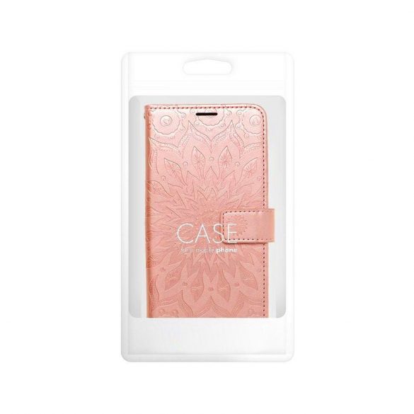 MEZZO Husă carte pentru IPHONE 16 Pro Max mandala peach fuzz