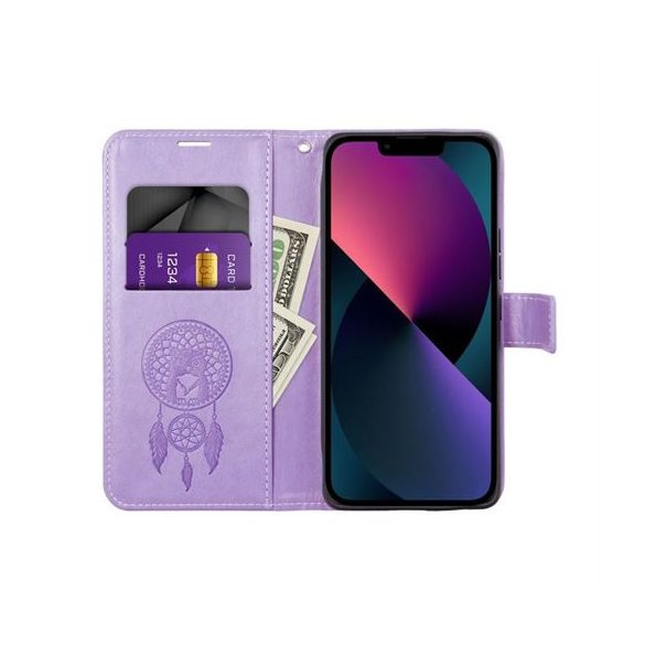 MEZZO Husă carte pentru IPHONE 16 Dreamcatcher violet