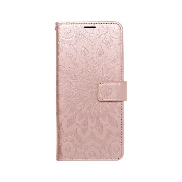 MEZZO Husă carte pentru IPHONE 16 Pro mandala rose gold