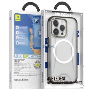 Carcasă BlueO Ape Legend Anti-Drop pentru iPhone 15 Pro Max - gri