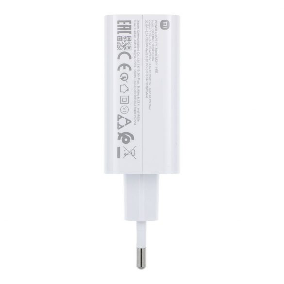 Încărcător original XIAOMI USB A QC3.0 3A 120W MDY-14-EE alb în vrac